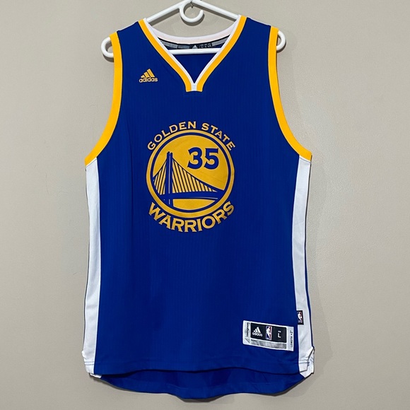 NWOT Adidas Kevin Durant ||  Golden State Warriors Mens Jersey size Large - Picture 2 of 8
